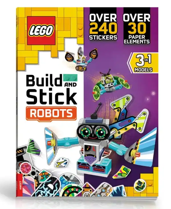LEGO® Books Build and Stick: Robots - Image 7