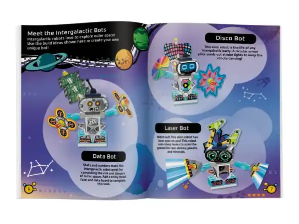LEGO® Books Build and Stick: Robots - Image 5