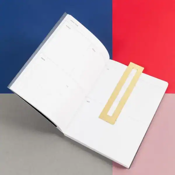 Poketo Brass Bookmark Ruler - Image 3