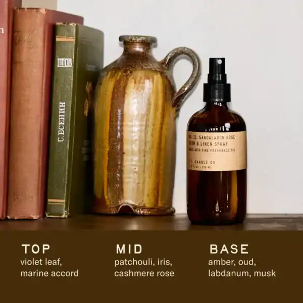 PF Candle Co Room & Linen Spray - Sandalwood Rose - Image 2