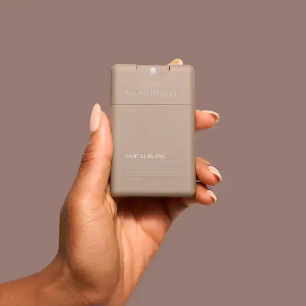 NOSHINKU Santal Blanc Hydrating Pocket Hand Sanitizer Refillable