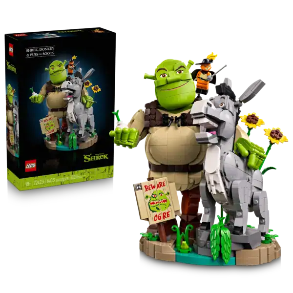 LEGO Shrek, Donkey & Puss in Boots