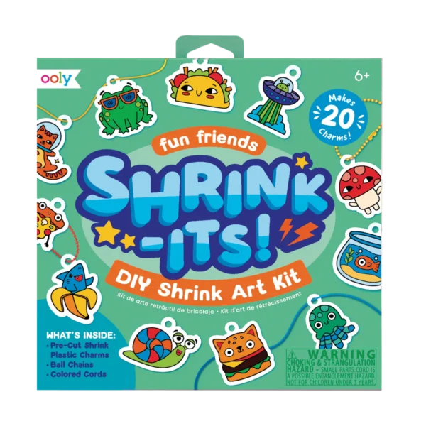 OOLY Shrink-Its DIY - Fun Friends