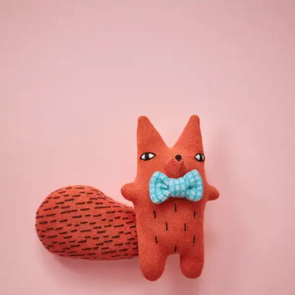 Donna Wilson Sid Squirrel Fox - Cotton Wee One - Image 2