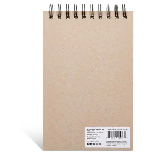 KINGART Sketch Paper Pad - 5.5" x 8.5" 100 Sheets - Image 3