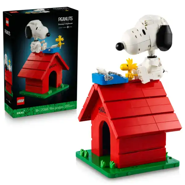 LEGO Ideas Peanuts Snoopy’s Doghouse