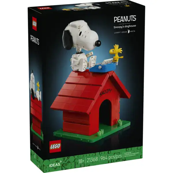 LEGO Ideas Peanuts Snoopy’s Doghouse - Image 6