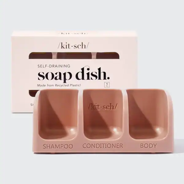 Kitsch Terracotta Self-Draining Soap Dish