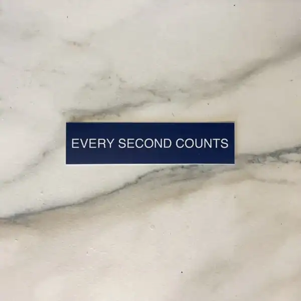 The Bear Every Second Counts Sticker - Image 2