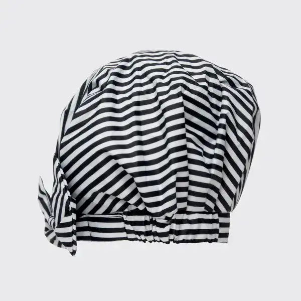 Kitsch Luxury Shower Cap - Stripes - Image 4