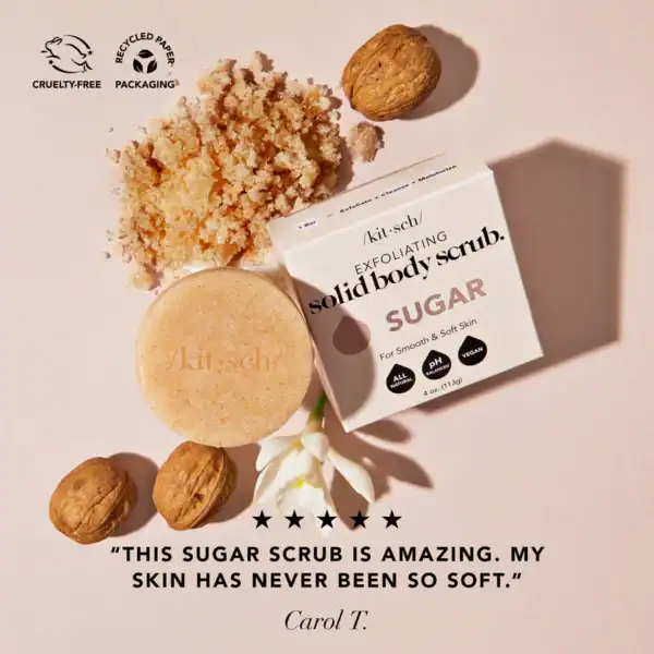Kitsch Sugar Exfoliating Body Scrub Bar - Image 5