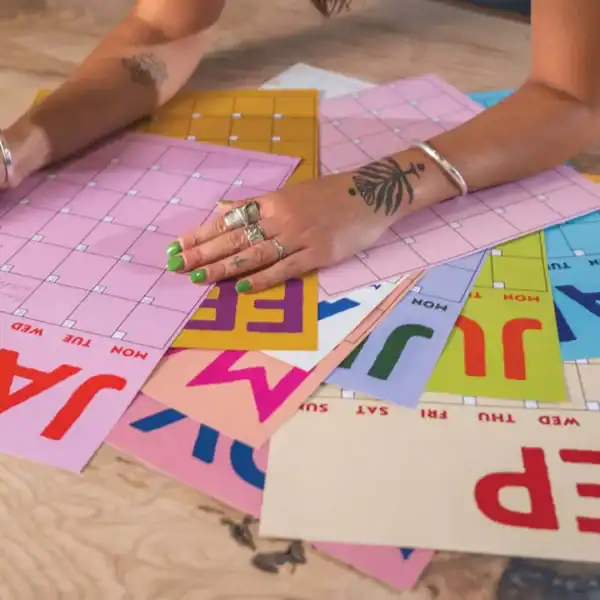 Good Tuesday Monthly Undated A3 Wall Planner | 12 Pages - Image 7