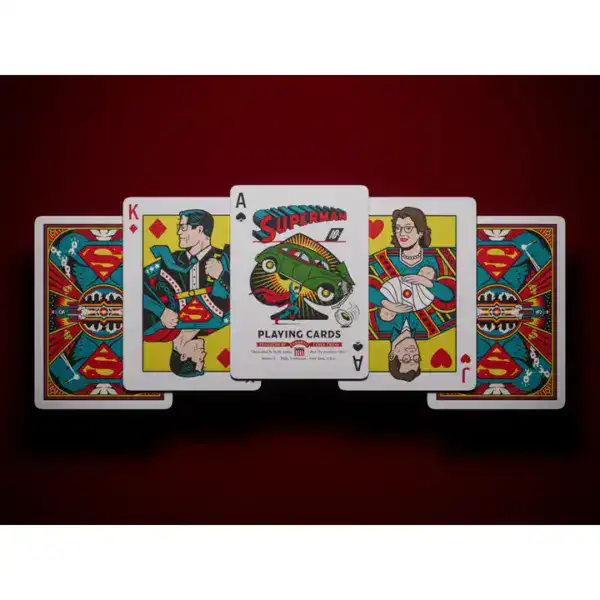 Theory11 Superman Playing Cards - Image 3