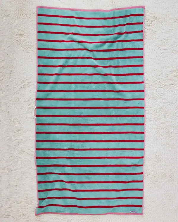 Dusen Dusen Bird Stripe Towel - Image 5