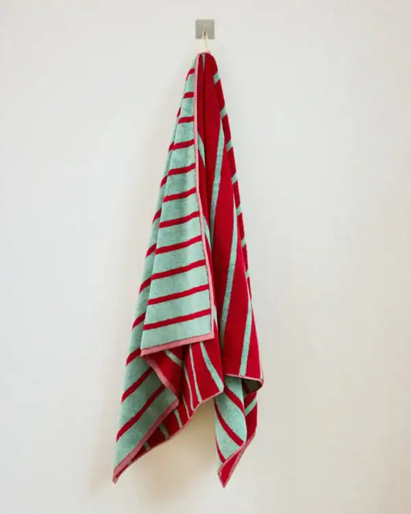 Dusen Dusen Bird Stripe Towel - Image 6