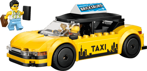 LEGO Yellow Taxi | City Taxi - Image 9