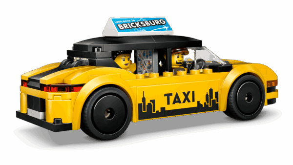 LEGO Yellow Taxi | City Taxi - Image 2