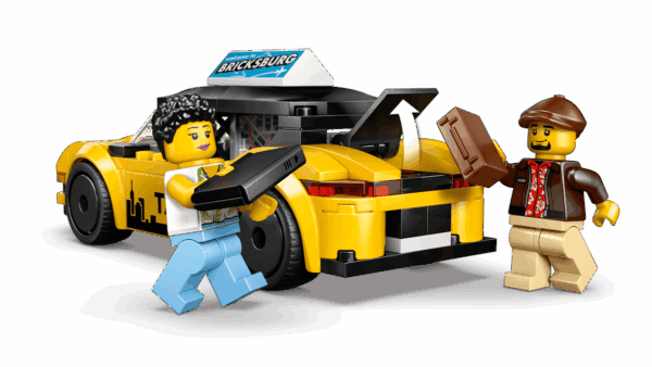 LEGO Yellow Taxi | City Taxi - Image 7
