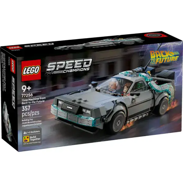 LEGO Speed Champions Time Machine from Back to the Future - Image 2