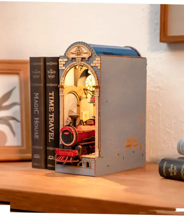 Rolife Time Travel Diy Book Nook Shelf Insert - Image 3