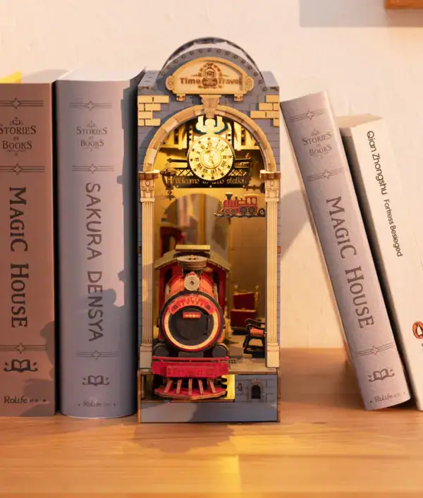Rolife Time Travel Diy Book Nook Shelf Insert - Image 2