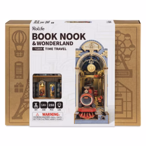 Rolife Time Travel Diy Book Nook Shelf Insert