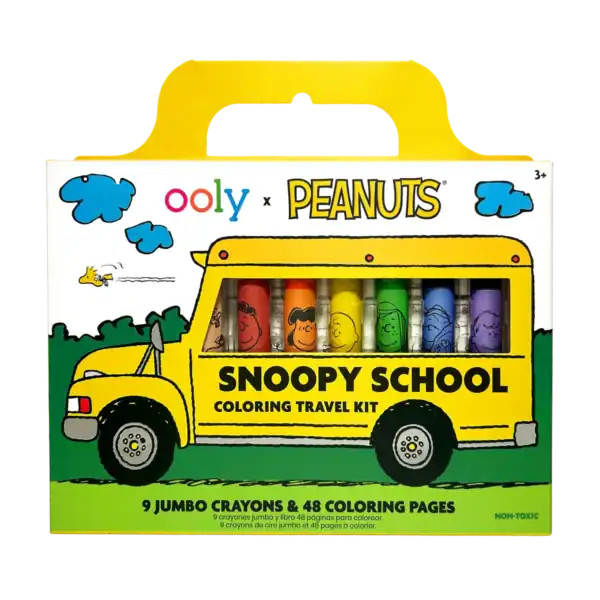 OOLY x Peanuts: Snoopy School Travel Kit