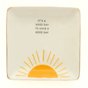 Square Trinket Tray It's a Good Day
