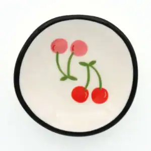 Ring Dish Two Double Cherry