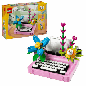 LEGO Creator Typewriter with Flowers 3-in-1