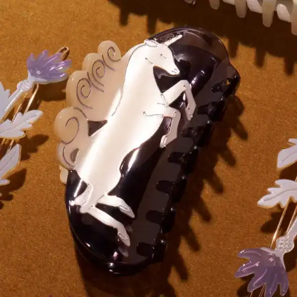 Winona Irene Unicorn Hair Clip - Image 3