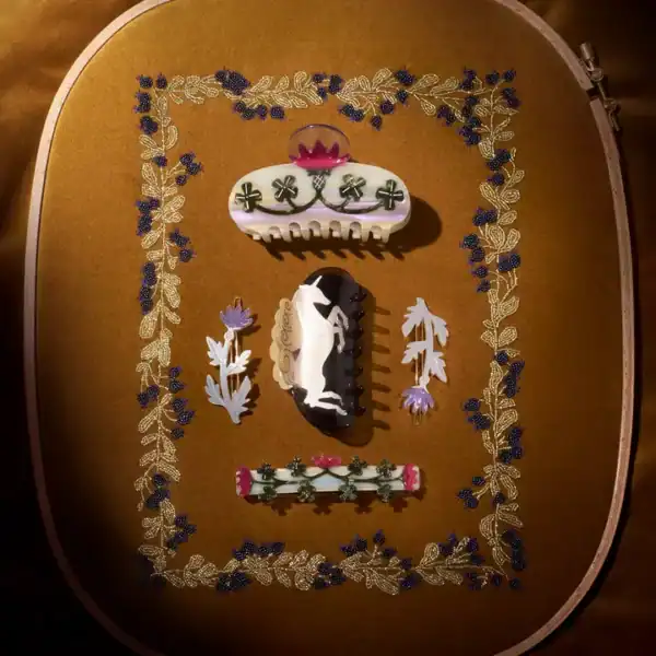 Winona Irene Unicorn Hair Clip - Image 2