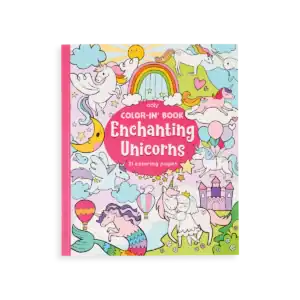 OOLY Color-In Book: Enchanting Unicorns