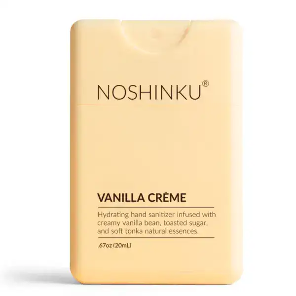 NOSHINKU Vanilla Créme Hydrating Hand Sanitizer Spray Refillable - Image 2