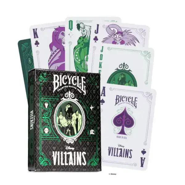 Bicycle Disney Villains Playing Cards - Image 3