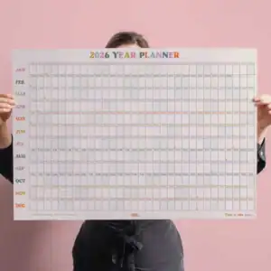 2026 Year Wall Planner | Landscape | This Is the Year