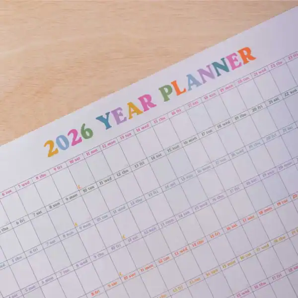2026 Year Wall Planner | Landscape | This Is the Year - Image 6
