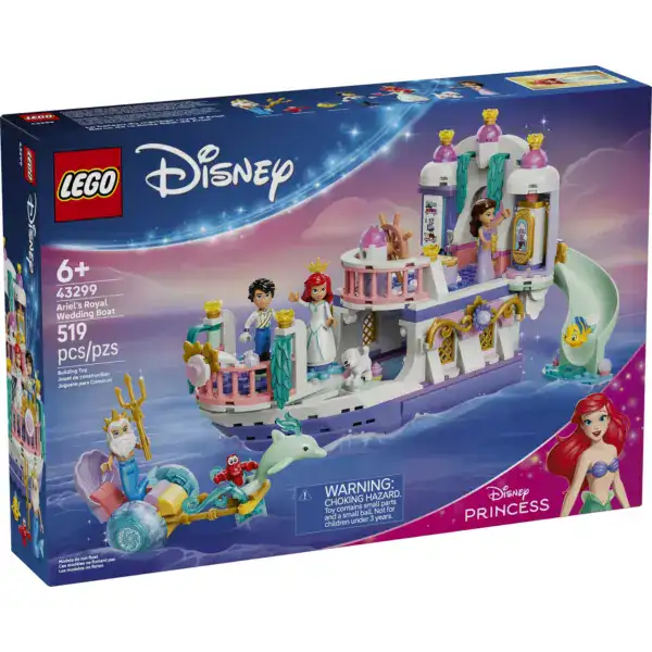 Lego Disney Ariel's Royal Wedding Boat - Image 7