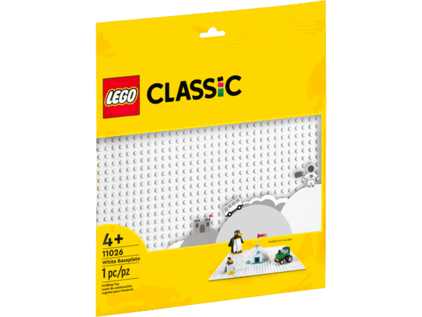 LEGO White Baseplate