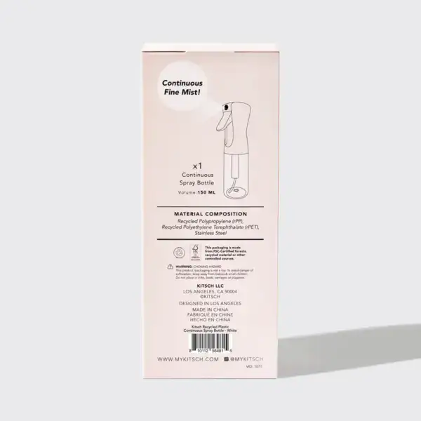 Kitsch White Continuous Spray Bottle - Image 5