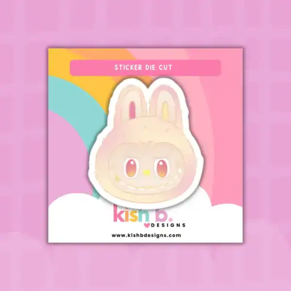 Labubu Face Stickers - Image 4